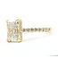 Ring Engagement Hidden Halo 3.10ct Radiant Lab Grown Diamond IGI: LG758550633 .40ctw Colorless Lab Grown Diamonds 14ky 2mm Sz7 3.87g 126080013