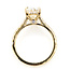 Ring Engagement Hidden Halo 3.58ct Oval Lab Grown Diamond IGI: LG719539306 .50ctw Colorless Lab Grown Diamonds 14ky 2.25mm Sz7 4.54g 126080015