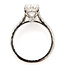 Ring Engagement Hidden Halo 3.59ct Oval Lab Grown Diamond IGI: LG743594611 .50ctw Colorless Lab Grown Diamonds 14kw 2.25mm Sz7 4.65g 126080016