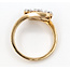 Ring 3-Stone Diamond Cut .25ctw Round Diamonds 10ktt 2mm Sz7 3.69g 126070154