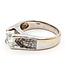 Ring Solitaire 1.34ctw Square & Round Diamonds IGI: F5E99794 18kw 5mm Sz6.5 6.14g 226070157