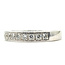 Ring Solitaire 0.27ctw Round Diamonds 18kw 3mm Sz6.25 3.41g 226070156