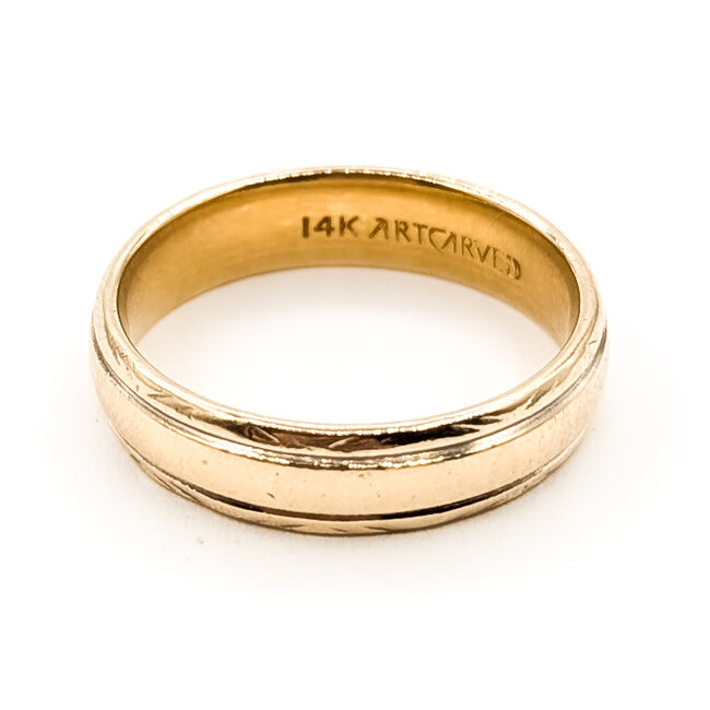 Ring Engagement Comfort Fit 14ky 5mm Sz9.5 6.24g 126082001