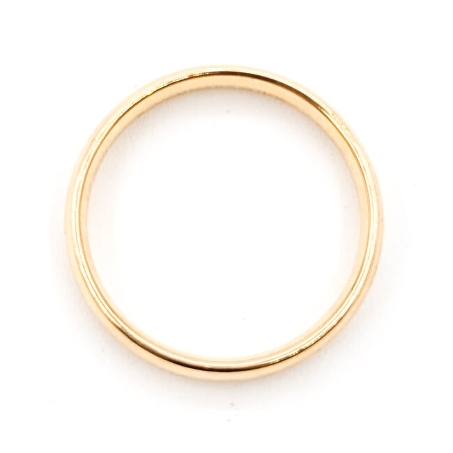 Ring Engagement Comfort Fit 14ky 4mm Sz11 4.79g 126072013