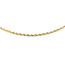Necklace Rope Link Lobster clasp 14ky 2mm 24" 6.94g 126082025