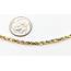 Necklace Rope Link Lobster clasp 14ky 2.5mm 20" 13.93g 126082022