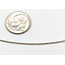 Necklace Wheat Chain Lobster clasp 14kw 1mm 16" 2.17g 126082029
