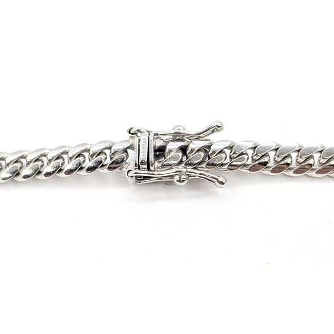 Necklace Cuban Link Box clasp 10kw 4mm 24" 27.02g 126082020