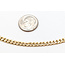 Necklace Cuban Link Lobster clasp 14ky 4mm 20" 16.19g 126082021