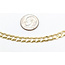 Necklace Curb Link Lobster clasp 14ky 6mm 22" 18.91g 126082023