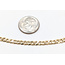 Necklace Curb Link Lobster clasp 10ky 4mm 28" 15.11g 126082031