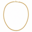 Necklace Rope Link Lobster clasp 14ky 2.5mm 20" 13.93g 126082022