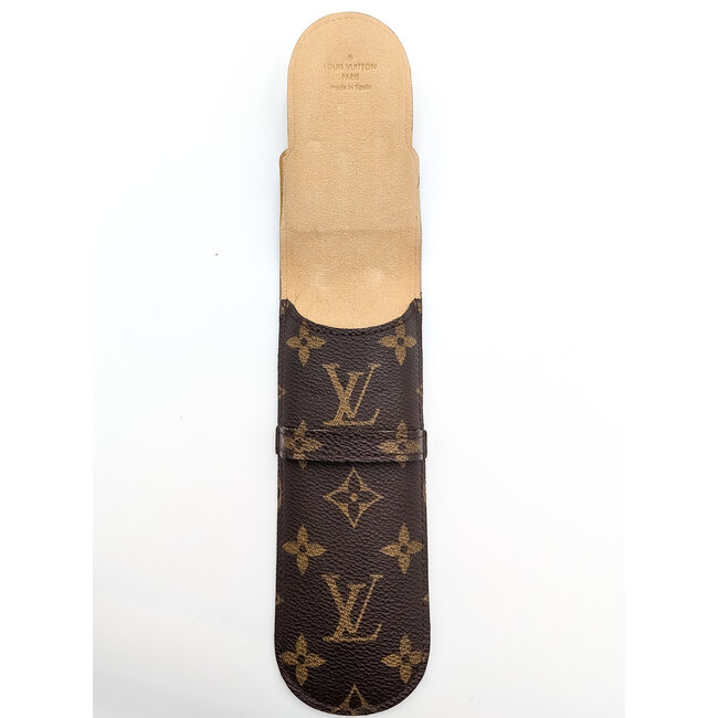 Accessory Louis Vuitton Monogram Etui Stylo Pen Case Vintage M62990 126085008