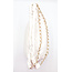 Handbag Chanel White Quilted Calfskin 22 126085015