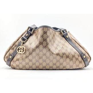 Handbag Gucci GG Canvas Medium Abbey D-Ring 130736 126085019