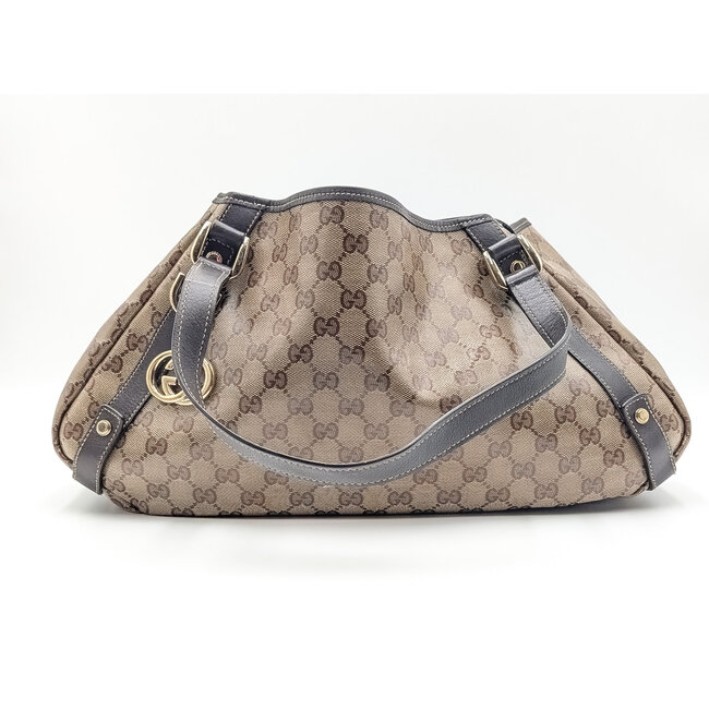 Handbag Gucci GG Canvas Medium Abbey D-Ring 130736 126085019