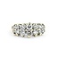 Ring 2 Row .75ctw Round Diamonds 14ky 8mm Sz5 3.10g 225040055
