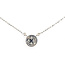 Necklace Illusion Set .60ctw Quadrant Diamonds 850pt 15-16" 3.03g 126080066