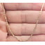 Necklace Rope Link Lobster Clasp 14ky 1mm 22" 3.26g 126082010