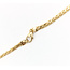 Necklace Geometric Art Deco Revival 1.00ctw Round & Baguette Diamonds 14ky 25x18mm 16.5" 9.16g 126080023
