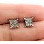 Earrings Stud Locking Back .65ctw Round Diamonds 18kw 6mm 2.44g 126080058