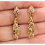 Earrings Black Hills Gold Dangle 10ktt 1.1x.25" 2.93g 126082006