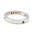 Ring Bridal Station .08ctw Round Diamonds Platinum 2.5mm Sz6 6.7g 126080072