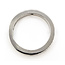 Ring Bridal Station .08ctw Round Diamonds Platinum 2.5mm Sz6 6.7g 126080072