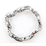 Bracelet Chain Link Pave 3ctw Round Diamonds 14kw 15.5mm 7" 38.51g 226080011
