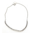 Bracelet Tennis Style Diamond Cut Bolo Clasp 1.12ctw Round Diamonds 14kw 4.2mm 6-7.5" 12.71g 226080017