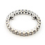Ring Eternity Sizing Beeds .82ctw Round Diamonds 14kw 2.75mm Sz5 2.21g 226080019
