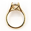 Ring Engagement Split Band 3.01ct Oval Lab Grown Diamond IGI: LG761503805       14ky 2mm Sz5.25 4.22g 226080028