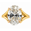 Ring Engagement Split Band 3.01ct Oval Lab Grown Diamond IGI: LG761503805       14ky 2mm Sz5.25 4.22g 226080028