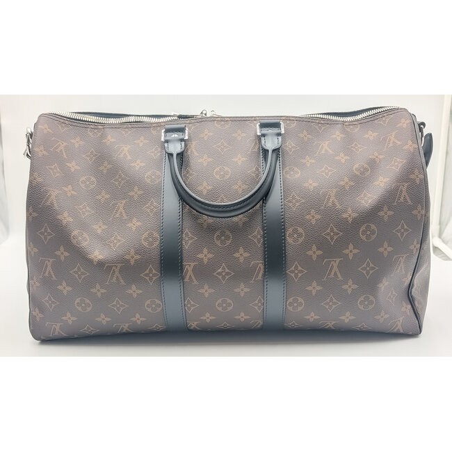 Duffle Louis Vuitton Keepall Bandouliere 45 MONOGRAM MACASSAR M56711 126085053
