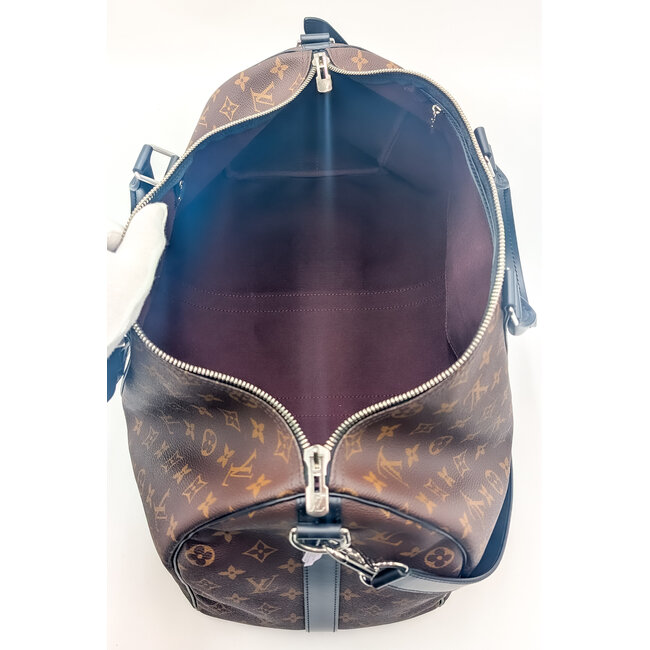 Duffle Louis Vuitton Keepall Bandouliere 45 MONOGRAM MACASSAR M56711 126085053
