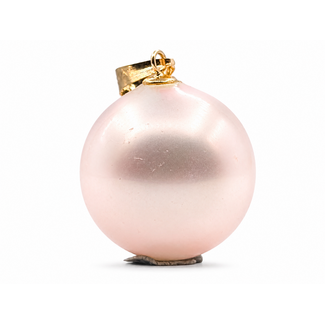 Pendant Solitaire 14mm Pink South Sea Pearl 14ky 14.2mm 4.27g 226080020