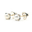 Earrings David Yurman Stud .03ctw Round Diamonds 6mm White Freshwater Pearls 925 7.4mm 2.73g 126080059