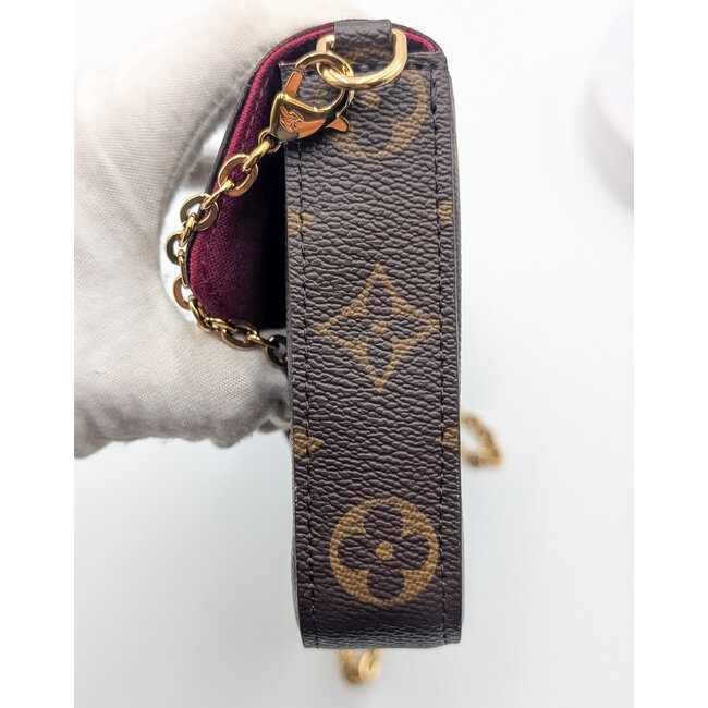 Handbag Louis Vuitton Felicie Pouchette Monogram GM M61276 126085056