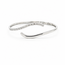 Bracelet Bangle 0.21ctw Round Diamonds 18kw 6.5" 8.87g 126020039