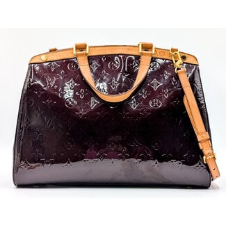 Handbag Louis Vuitton Brea GM Monogram Vernis Amarante M91616 126085057