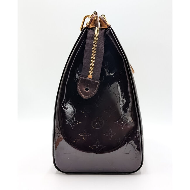 Handbag Louis Vuitton Brea GM Monogram Vernis Amarante M91616 126085057