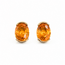 Earrings 3.56ctw Spessartite Orange Garnet GIA: 5232879563 14ky 9x7mm 125100084