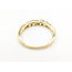 Ring Bridal .50ctw Round & Baguette Diamonds 18ky 2.5mm Sz6.5 2.57g 126080057