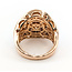 Ring Levian Pave Cigar Band Black Rhodium 3.00ctw Round Diamonds 14kr 20mm Sz7 9.31g 226080031