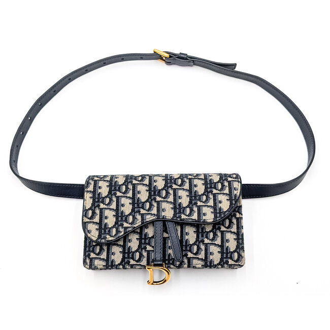 Bumbag Dior Oblique Saddle Belt Bag No. 14124718 126085060