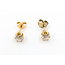 Earrings Stud 6 Prong 1ctw Round Diamonds 14kw 5mm 1.25g 226080034