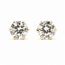 Earrings Stud 6 Prong 1ctw Round Diamonds 14kw 5mm 1.25g 226080034