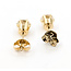 Earrings Stud 6 Prong 1ctw Round Diamonds 14kw 5mm 1.25g 226080034