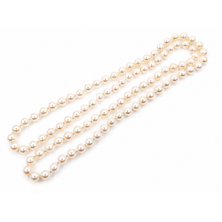 Necklace Strand 7.5mm White Pearl 7.5mm 28" 52.67g 226080038