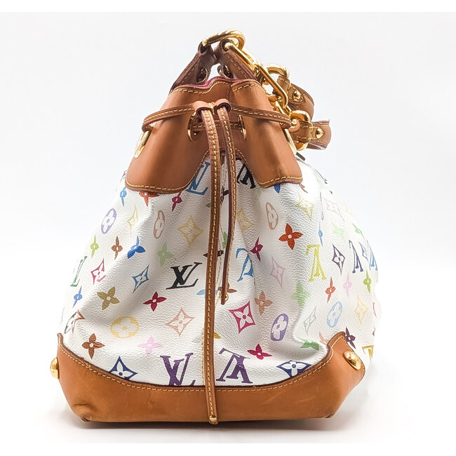Handbag Louis Vuitton Ursula Monogram Multicolor Blanc M40123 126085061